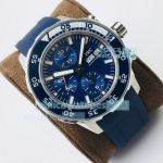 IWS Factory Swiss IWC Aquatimer Chronograph Replica Blue Watch
